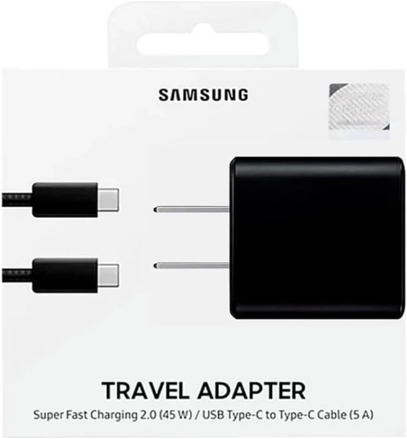 SAMSUNG 45W  PDVType C Block and Cable