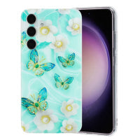 Samsung Galaxy A15 4G / 5G Colorful Painting Pattern TPU Phone Case(Butterflies)