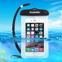 Transparent Universal Waterproof Bag with Lanyard for iPhone, Galaxy, Huawei, Xiaomi, LG, HTC and Other Smart Phones(Transparent)