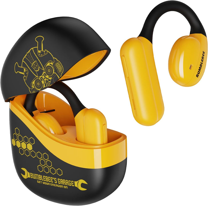 Transformers TF-T21 Open Ear Headphones Bluetooth Bumble Bee