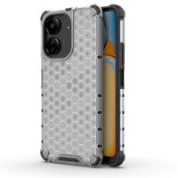 Redmi 13C 4G Shockproof Honeycomb Phone Case(White)