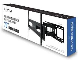 TV WALL MOUNT FULL MOTION DOUBLE ARM 70" TM8077BK