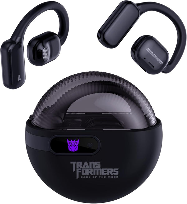 Transformers Open Ear Headphones Earbuds Wireless Bluetooth Shockwave