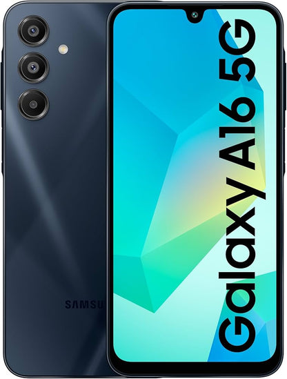 Samsung A16 5G 128GB + 6GB RAM Black Blue