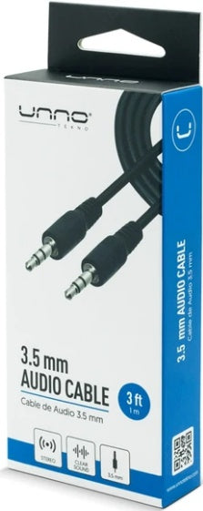 Unno 3.5mm Audio Cable 5ft