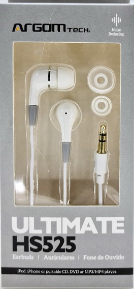 ARGOMTECH EARBUDS HS525 WHITE