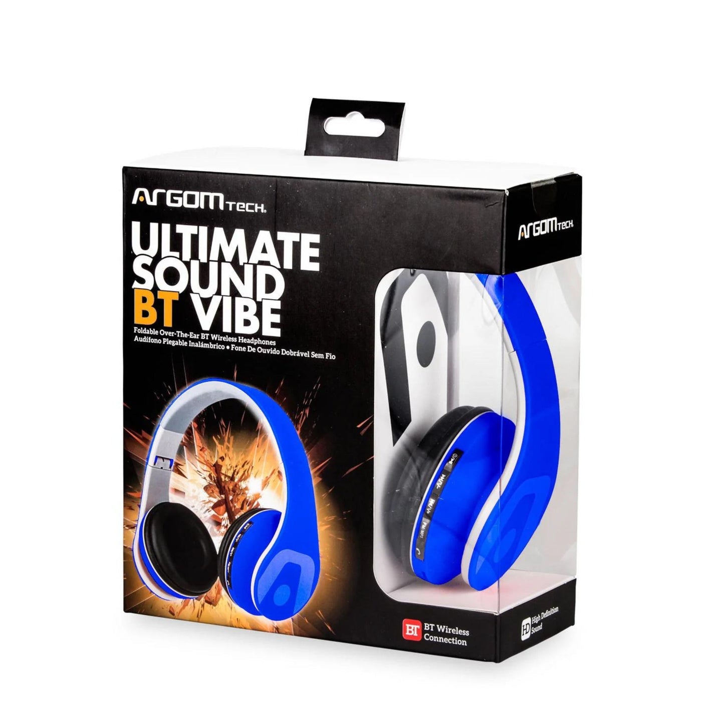 Copy of ULTIMATE SOUND VIBE WIRELESS HEADSET ARG-HS-2552BL