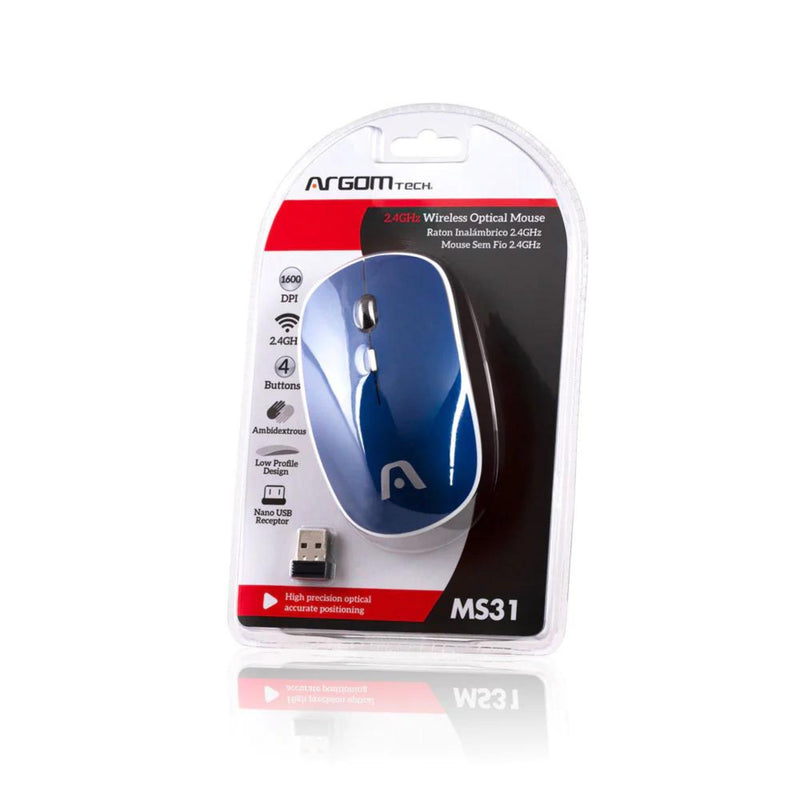 Copy of 2.4GHZ WIRELESS OPTICAL MOUSE MS31 ARG-MS-0031BL