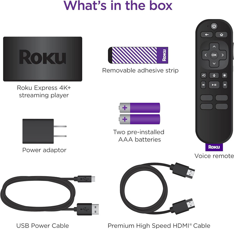 Roku Express 4K +