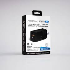 Volta P7 65W PD Type-C + USB with Foldable Plug Wall Charger