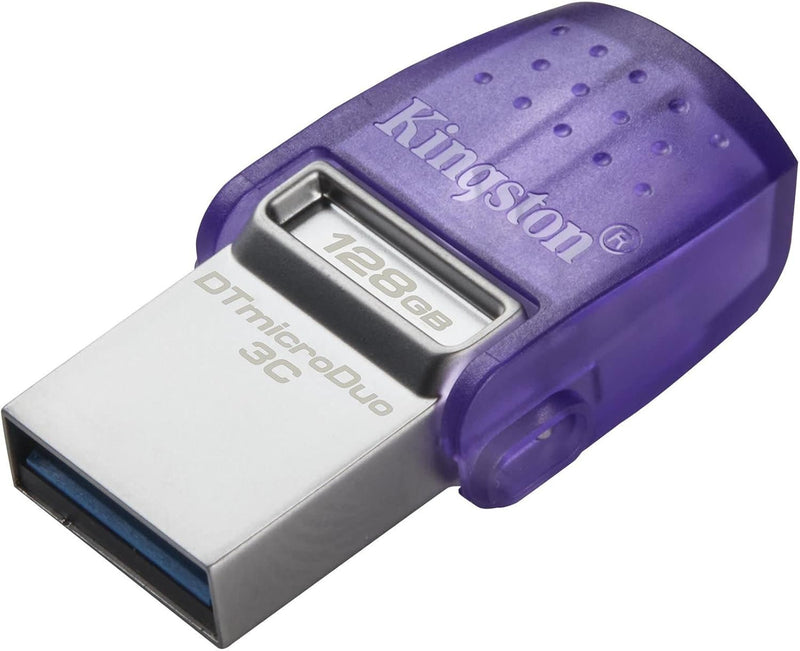 Kingston DataTraveler microDuo 3C 128GB USB-C & USB-A Flash Drive