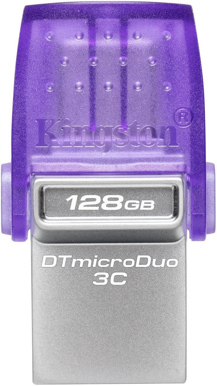 Kingston DataTraveler microDuo 3C 128GB USB-C & USB-A Flash Drive