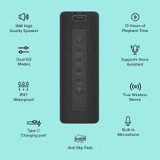 MI Portable Wireless Bluetooth Speaker (Blue)|16W