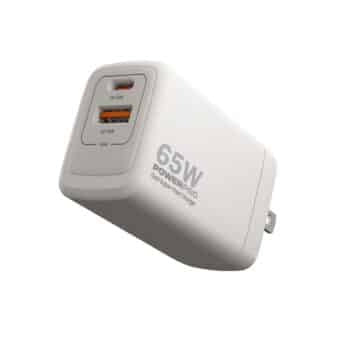 POWERPRO DUAL PORT GAN WALL CHARGER | PD65W  PW5066WT