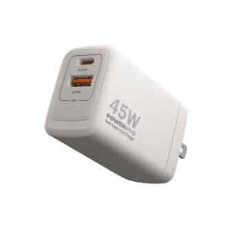 POWERPRO DUAL PORT GAN WALL CHARGER | PD45W  PW5065WT