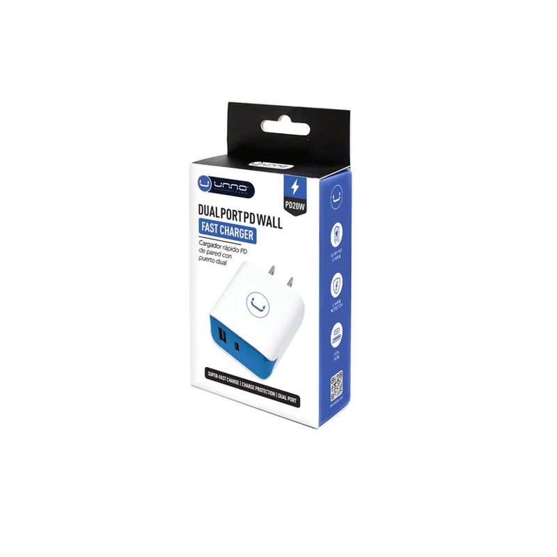 Copy of DUAL PORT PD WALL CHARGER | PD20W PW5056WT