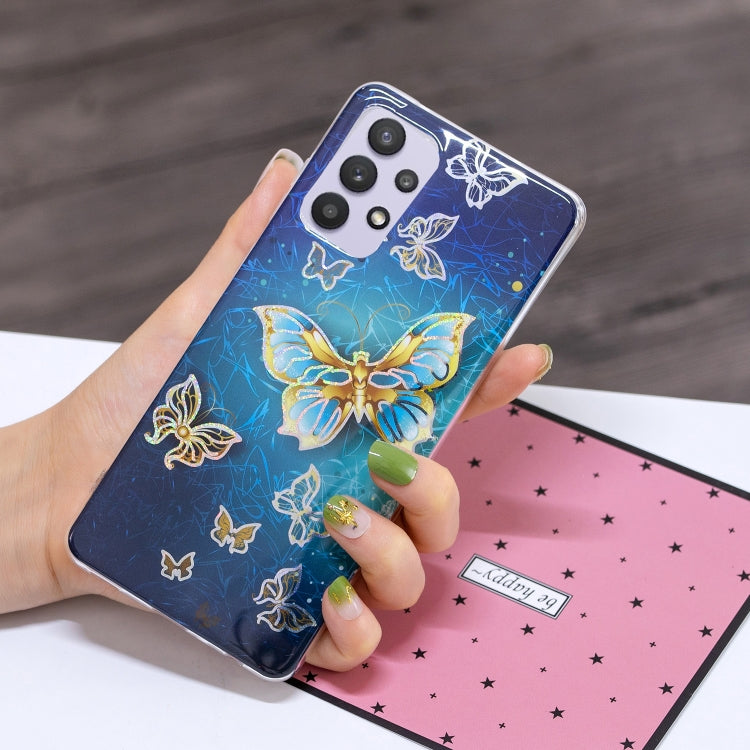 Samsung A32 5G Plating TPU Protective Case(Butterfly)