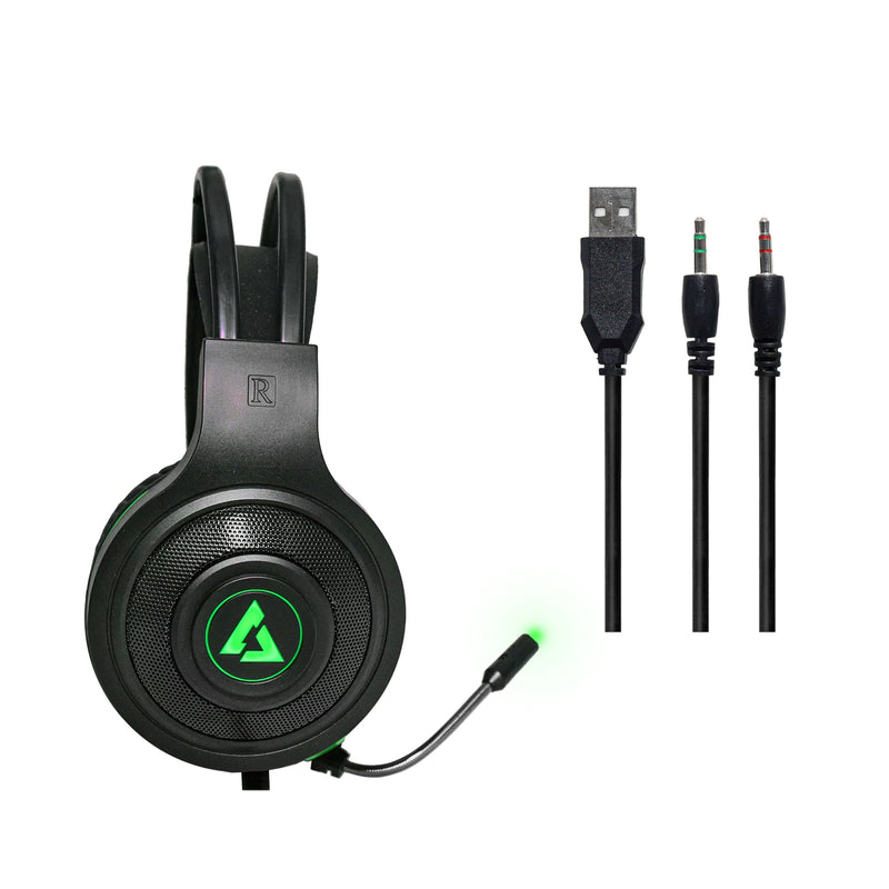 Unno BRAVE BRV35 - 3.5 MM HEADSET FOR GAMING HS7235GN