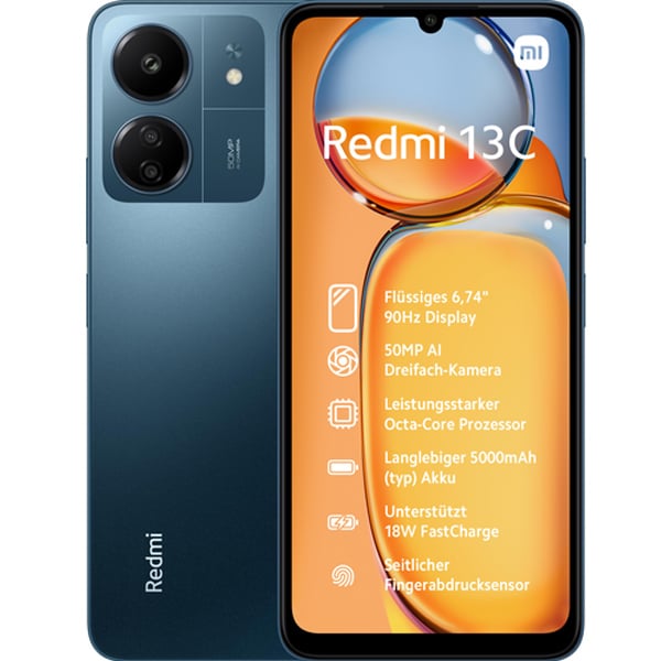 Redmi 13C 128GB+4GB RAM Blue