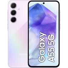 Samsung Galaxy  A55 5G 128GB +8GB RAM Awesome Lilac