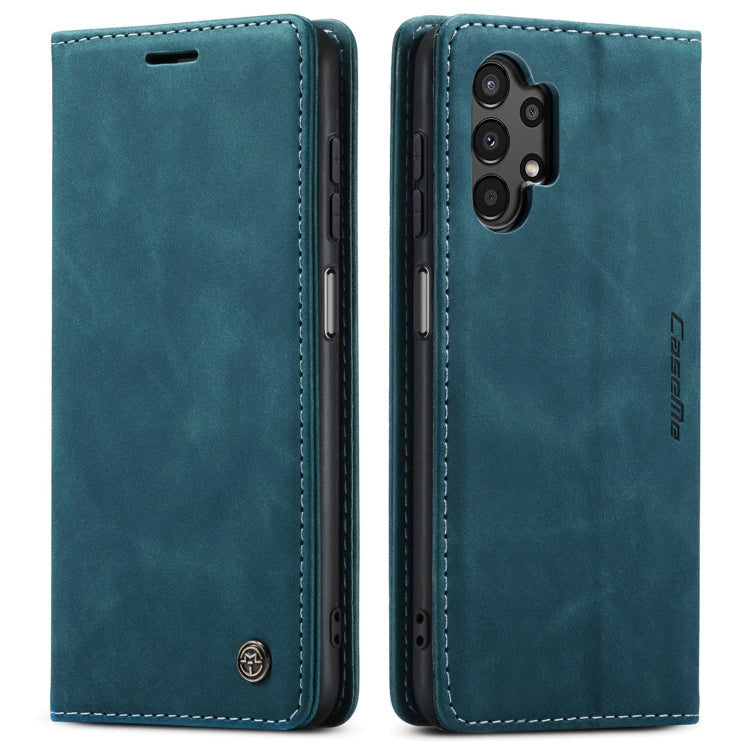 Samsung Galaxy A13 4G/A13 5G/A04S/A04/M13 5G CaseMe 013 Multifunctional Horizontal Flip Leather Phone Case(Blue)