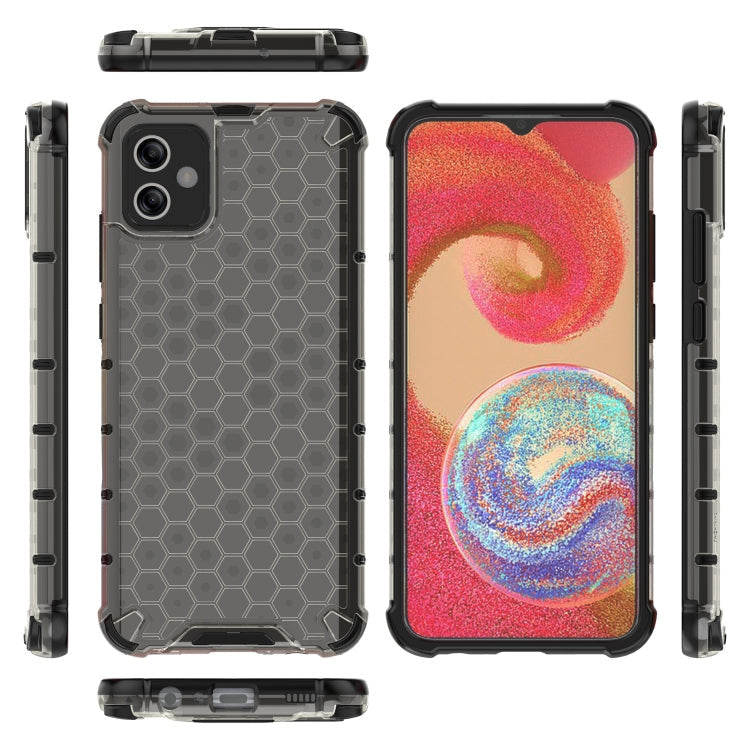 Samsung Galaxy A04e 4G Honeycomb Phone Case(Black)