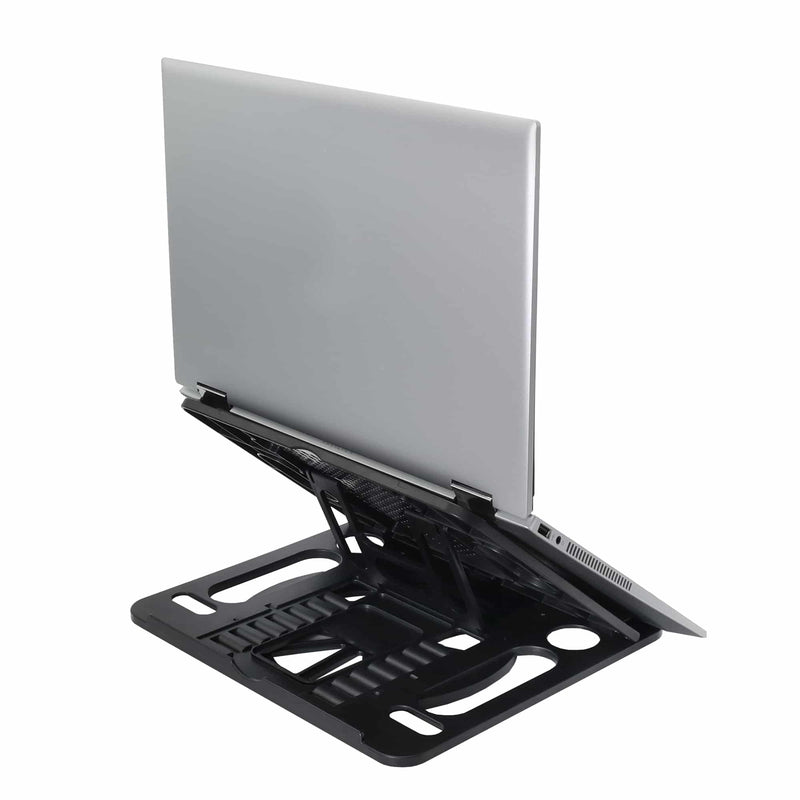 ERGONOMIC LAPTOP STAND NC6115BK with Phone Stand