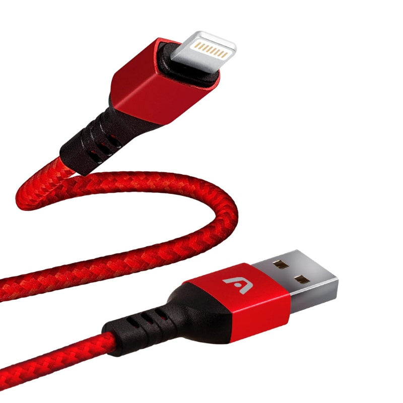 CABLE LIGHTNING TO USB 2.0 NYLON BRAIDED DURA FORM ARG-CB-0023RD