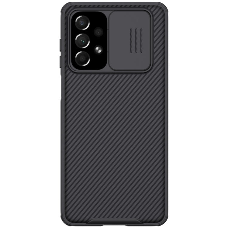 Samsung Galaxy A73 5G NILLKIN Black Mirror Pro Series Camshield PC Phone Case(Black)