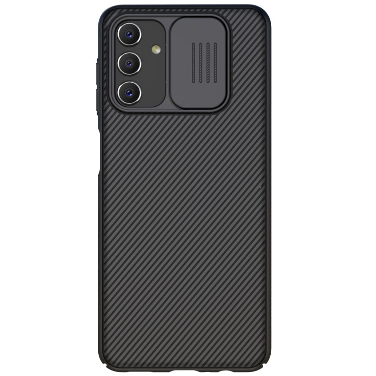 Samsung Galaxy A04s NILLKIN Black Mirror Series Camshield PC Phone Case(Black)