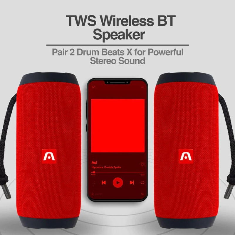 DRUMBEATS X TWS WIRELESS BT SPEAKER ARG-SP-3017RD