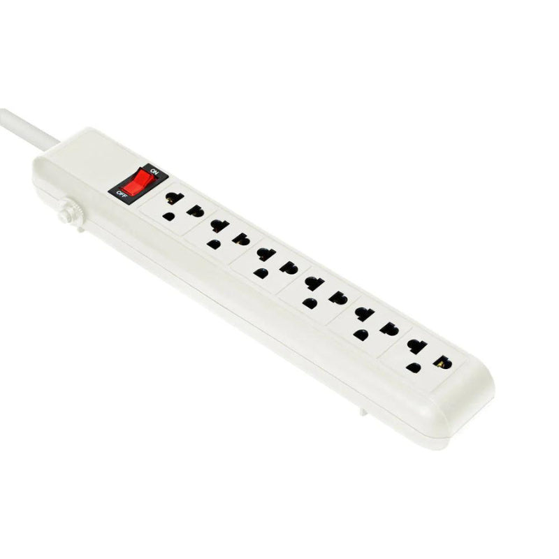 6-OUTLETS POWER STRIP 110/120V ARG-AC-0252BK