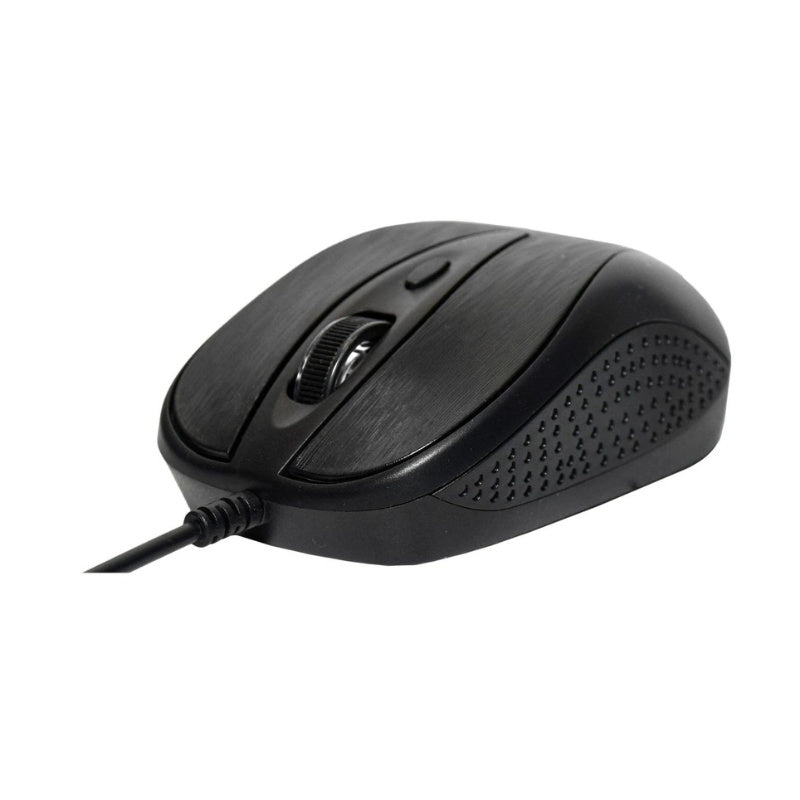 UNNO WIRED TREK USB MOUSE MS6513BK