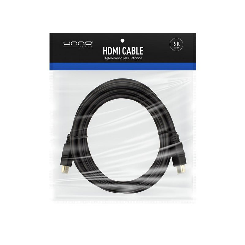 UNNO 6FT HDMI CABILE 2.0