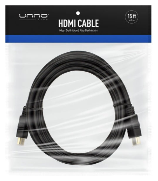 UNNO 15FT HDMI CABILE