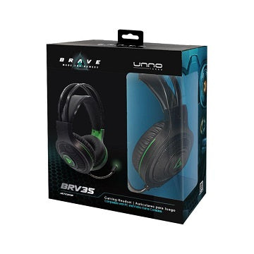 Unno BRAVE BRV35 - 3.5 MM HEADSET FOR GAMING HS7235GN