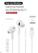 IPhone Lightning Handsfree AA Quality JH-7A For iPhone 11 X Max XR 7 8