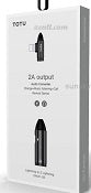 TOTUDESIGN EAUC-20 Revial Series 8 Pin Male to Dual 8 Pin Female 2 in 1 Mini Portable Audio & Charging Adapter