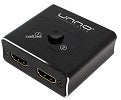 2 PORTS 4K BIDIRECTIONAL HDMI SPLITTER/SWITCH HB1201BK