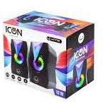 ICON USB STEREO DESKTOP SPEAKERS