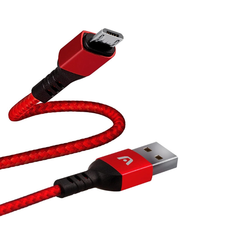 CABLE MICRO USB TO USB 2.0 NYLON BRAIDED DURA FORM ARG-CB-0021RD