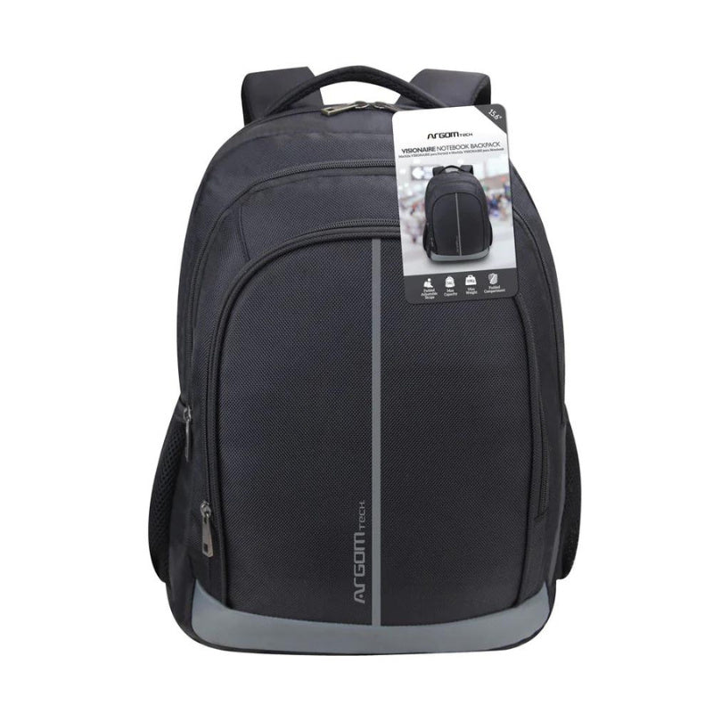 VISIONAIRE NOTEBOOK BACKPACK 15.6" ARG-BP-0728BK