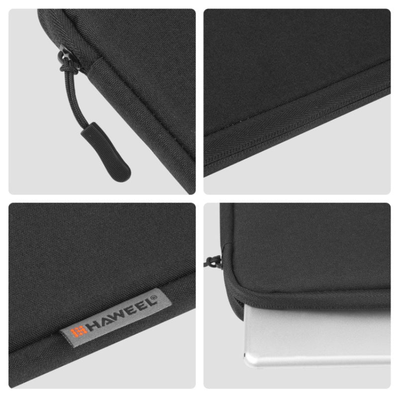 13.0 inch Sleeve Case Zipper Laptop Carrying Bag (Black)