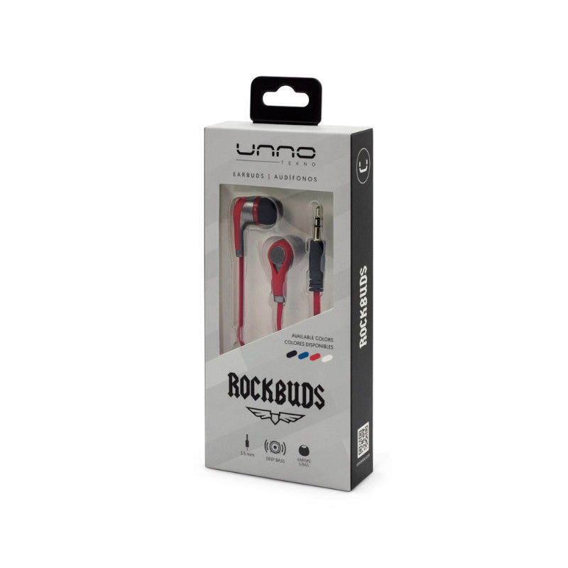 UNNO ROCKBUDS EARBUDS RED HS7003RD