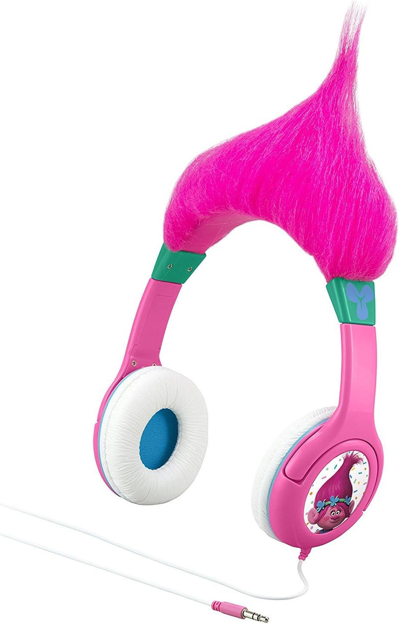 Trolls Wired Headphones - Pink