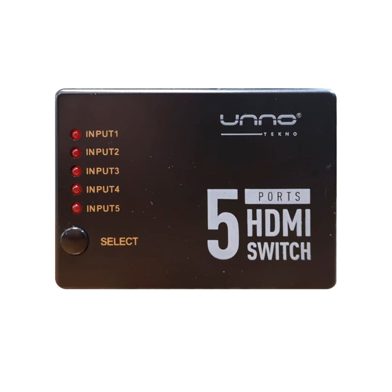 5 PORTS 4K HDMI SWITCH HB1203BK