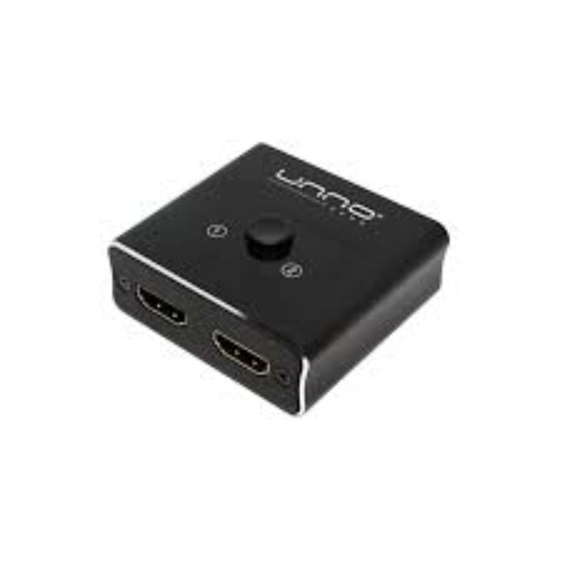 2 PORTS 4K BIDIRECTIONAL HDMI SPLITTER/SWITCH HB1201BK