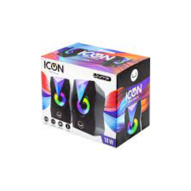 ICON USB STEREO DESKTOP SPEAKERS